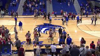 Harrisonville High School vs Nevada High School Mens Varsity Basketball [upl. by Pulling]