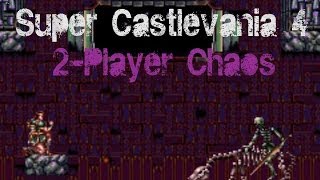 Super Castlevania 4  2 Player Chaos [upl. by Adnuahsar]