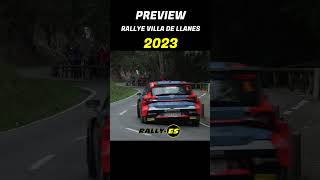 PREVIEW  Rallye Villa de Llanes 2023  Rallyes Shorts [upl. by Yorgo]