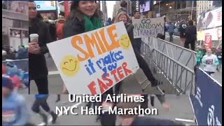 NYC HALF MARATHON  BROOKLYN TO CENTRAL PARK 131 MILES 2019 [upl. by Wildee]