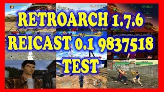 RETROARCH 176  64 BITS REICAST 01 9837518 [upl. by Ydrah]