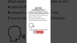 B2 First FCE Listening Practice Test 2024 Part 1 b2firstlisteningtests learningenglish b2first [upl. by Gertrud]