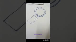 How to draw a microscope ARcreativitynart shortsviral easyartforkids [upl. by Rhpotsirhc]