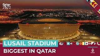 Qatar’s 2022 World Cup Lusail Stadium  Al Jazeera Newsfeed [upl. by Atenek]