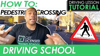 Controlled and Uncontrolled Pedestrian Crossings  Driving Tutorial  Updated 2023 [upl. by Vasya]