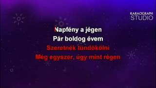 Fenyő Miklós  Napfény a jégen KARAOKE 720p [upl. by Tacklind]