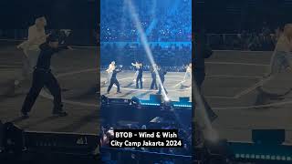 BTOB  Wind amp Wish City Camp Jakarta 2024 concert kpop btob citycamp [upl. by Aihsitan]