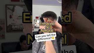 Enhanced vs Natural Haircuts  The Base Barber [upl. by Ecitnirp]