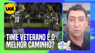 FLUMINENSE É UMA EXCEÇÃO DIZ PVC SOBRE QUANTIDADE DE VETERANOS TITULARES DO CAMPEÃO DA LIBERTADORES [upl. by Bunow]