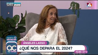 Algo Contigo  quotEl Dragón viene a rescatarnosquot las predicciones de Ángeles Lasso [upl. by Nalro]