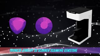 Thunk3d Jewelry 3d scanner scanning gemstone [upl. by Ryley510]