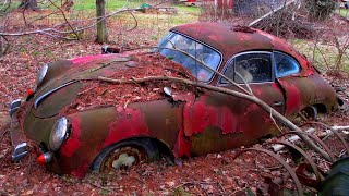 1964 Porsche 356C Cabriolet  Car Restoration [upl. by Lassiter]