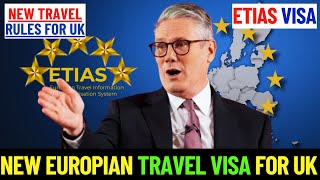 EU Entry Rules 2024 Essential Etias Info for UK Travelers [upl. by Ameehs322]