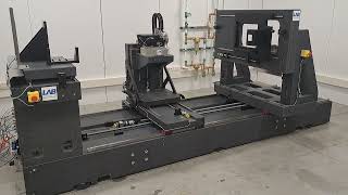 9axis machine in action  LAB Motion Systems [upl. by Rutan]