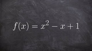 Determining the Difference Quotient [upl. by Labannah]