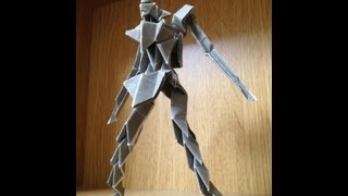 Origami Pacific Rimorigami robot [upl. by Buckler]