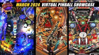 March 2024  Top Virtual Pinball Releases [upl. by Magdalena]