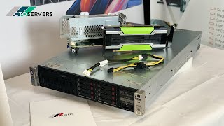 GPU Install in a HP DL380p Gen8  NVIDIA TESLA P100  HPC Server Solutions  CTOservers [upl. by Yrrum409]