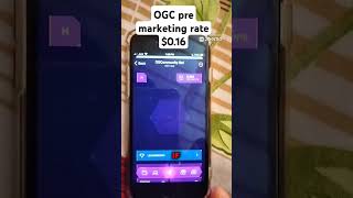 OGC Pre Marketing ogc telegram ogcairdrop shorts [upl. by Constancy406]