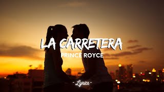 La Carretera  Prince Royce letra lacarretera 💕💕 [upl. by Ogg649]