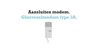 Aansluiten Glasvezelmodem Type 3a [upl. by Yralam55]