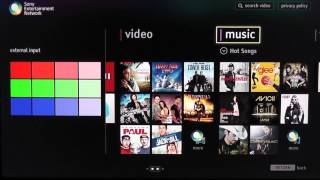 Sony 2012 Smart TV Walkthrough [upl. by Peterec]