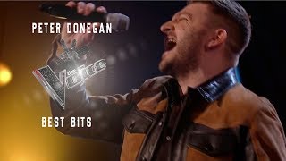 Peter Donegan Best Moments of The Voice UK [upl. by Yentrac]