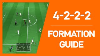 FIFA 22  Best 4222 Tactics  Instructions  How to Use the 4222 Formation Guide  FUT 22 [upl. by Drol853]