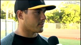 Pirates catcher Tony Sanchez ready to make statement [upl. by Akinnej]