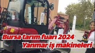 Bursa tarım fuarı 2024 yanmar ve sumitomo inceleme farming agriculture shortsvideo shorts [upl. by Anirak]