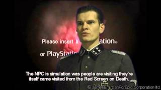 Hitler is informed hes spawned on Red Screen of Death PS2 [upl. by Lladnik]