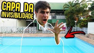 COMPREI UMA CAPA DE INVISIBILIDADE   REAL   REZENDE EVIL [upl. by Corabelle]