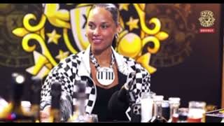 Alicia Keys describes how her husband Swizz Beatz and Timbaland created VERZUZ  Drink Champs [upl. by Easlehc555]