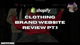 Clothing Brand Shopify Site Review Pt 1 DisturbingThePeace Shop [upl. by Krm]