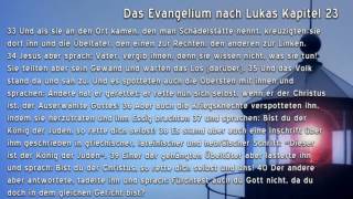 Das Evangelium nach Lukas Kapitel 23 [upl. by Eldwun]