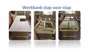 Zelf werkbank maken hoe doe je dat Werkbank bouwtekening [upl. by Bak118]