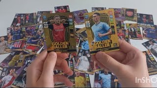 Otwieram saszetki z piłkarzami panini 365 2025 i trafiłem 2× Golden baller [upl. by Eirelam]