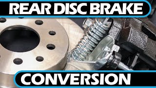 How to  Rear Disc Brake Conversion [upl. by Callas]