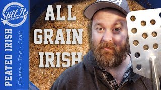 All Grain Peated Irish Whisky Mash  Home Distilling Recipies [upl. by Templia796]