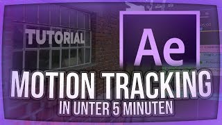 3D Motion Tracking in 5 Minuten Tutorial After Effects [upl. by Weisberg18]