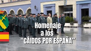 Comandancias de toda España rinden homenaje a todos los quotCaídos por la Patriaquot [upl. by Eadwina750]