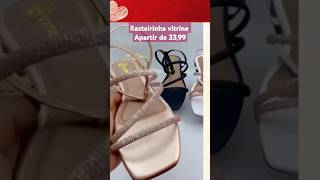 Achei na Shopee Rasteirinha vitrine Apartir de 3399😱😱shorts modafeminina rasteirinha shopee [upl. by Irol112]