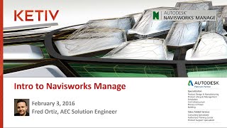 Webcast Intro to Navisworks Manage [upl. by Mumford]