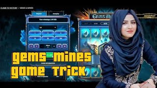 GEMS MINES GAME TRICK  new mines game trick megapari [upl. by Acirretahs371]