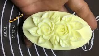 Carve Soap  SOAP CARVING  How To Soften Hard Soap  EASY  Soap Carving  HOW TO CARVE using SOAP [upl. by Elleirad]