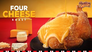 FOUR CHEESE YES PLEASE Introducing Kenny Rogers Roasters’ newest Four Cheese Roast 🧀 [upl. by Aiza]