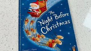 The Night Before Christmas  Kids Story Read Aloud [upl. by Eirdua983]