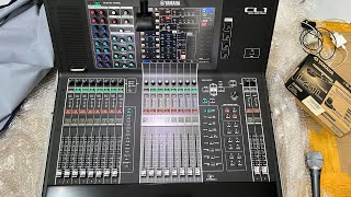 YAMAHA MIXER DIGITAL CL1 ĐẸP CỰC KỲ AE XEM VIDEO ĐÁNH GIÁ GIÚP E CON NÀY CẢM ƠN AE YAMAHA CL1 [upl. by Aiderfla]