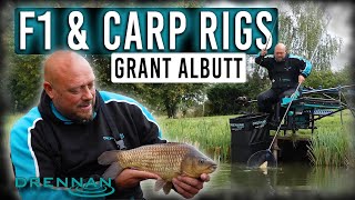 F1 amp Carp Rigs  Match Fishing  Grant Albutt [upl. by Anaahs]