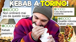 MANGIAMO il MIGLIORE e il PEGGIORE KEBAB di TORINO 🥙 [upl. by Enicul]